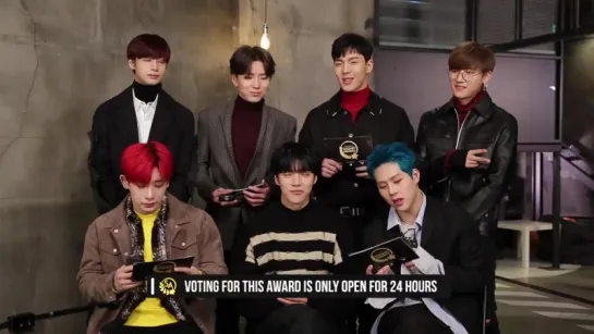 [VK][180127] MONSTA X Round One of Twitter Best Fandom Voting @ 13th Annual Soompi Awards