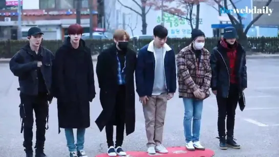 [RAW|VK][05.01.2018] MONSTA X arrive at Music Bank @ Thewebdaily