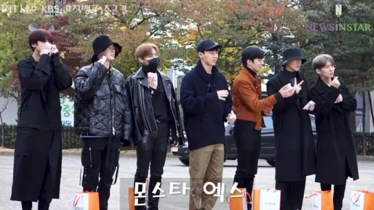 [RAW|VK][10.11.2017] Monsta X at spotted Music Bank @ 뉴스인스타