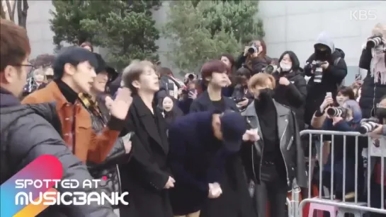 [RAW|VK][10.11.2017] Monsta X at spotted Music Bank @KBS