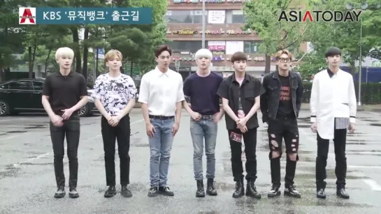 [RAW|VK][24.06.2016] Monsta X Music Bank @ ASIATODAY