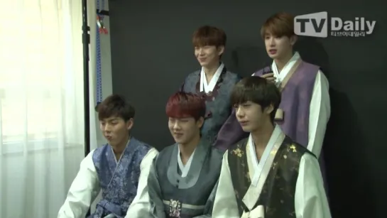 [RAW|VK][09.02.2016] Monsta X New Year greeting @TVDaily