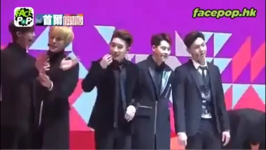 [RAW|VK][27.12.2015] Monsta X SBS Awards Festival @FACEPOP