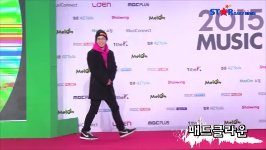 [RAW|VK][07.11.2015] Monsta X | Red Carpet MelOn Music Awards 2015 @stardailynews