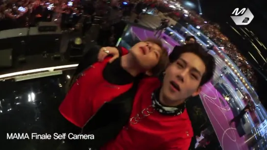 [RAW|VK][10.12.2016][2016MAMA x M2] Monsta X ending finale Self Camera @ MAMA 2016