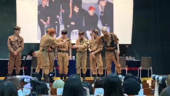 [VK][181102] MONSTA X fancam @ Gangnam fansign