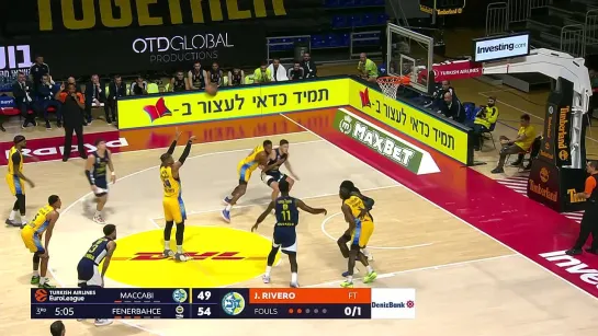 Maccabi Tel Aviv - Fenerbahce Istanbul 16.11.2023