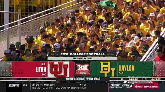 Utah Utes at Baylor Bears 09.09.2023