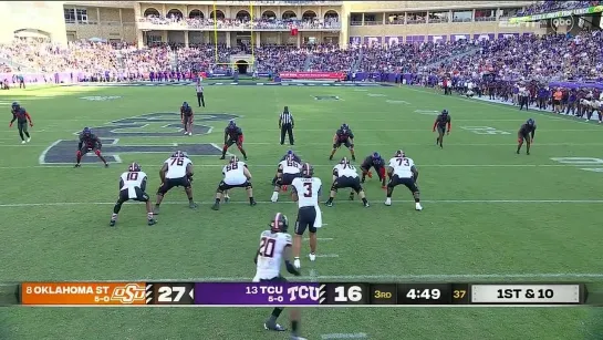 Oklahoma State Cowboys at TCU Horned Frogs 15.10.2022