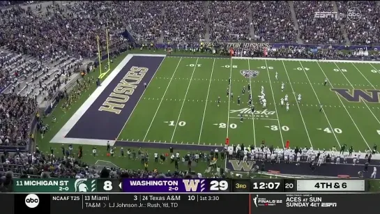 Michigan State Spartans at Washington Huskies 17.09.2022