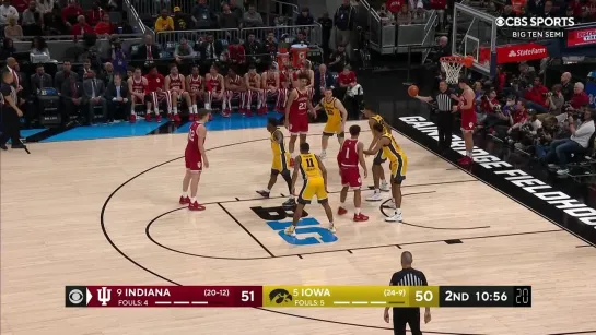 Indiana Hoosiers at Iowa Hawkeyes 12.03.2022