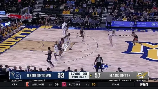 Georgetown Hoyas at Marquette Golden Eagles 16.02.2022