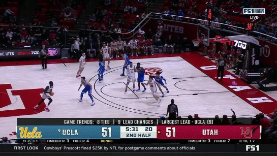 UCLA Bruins at Utah Utes 20.01.2022