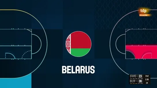 Baloncesto - Campeonato de Europa Femenino Suecia - Bielorrusia