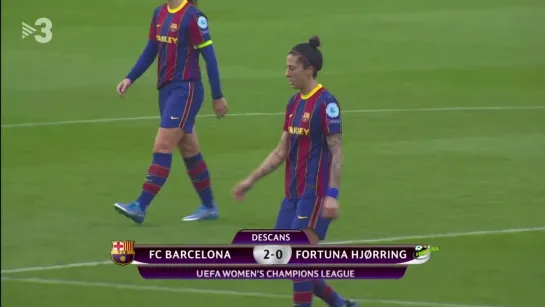 Champions womens 2020-21 - 8º final ida - FC Barcelona-Fortuna HJorring