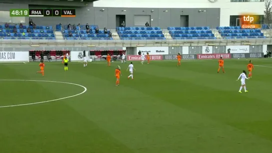 Primera Divisin femenina 19 jornada Real Madrid - Valencia CF