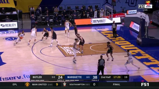 Butler Bulldogs at Marquette Golden Eagles 02.02.2021