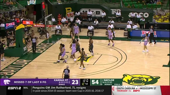 Kansas State Wildcats at Baylor Bears 27.01.2021