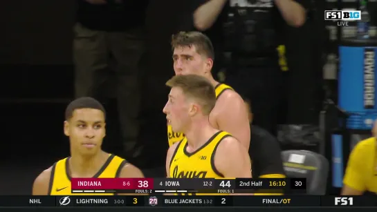 Indiana Hoosiers at Iowa Hawkeyes 21.01.2021