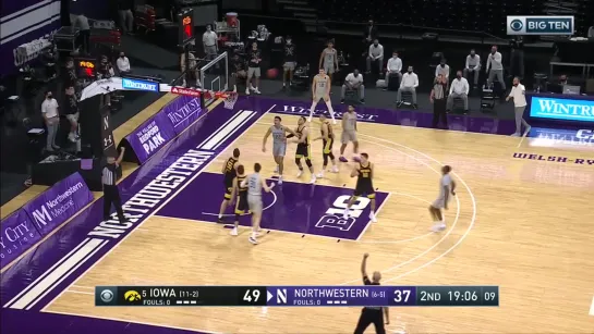 Iowa Hawkeyes at Northwestern Wildcats 17.01.2021