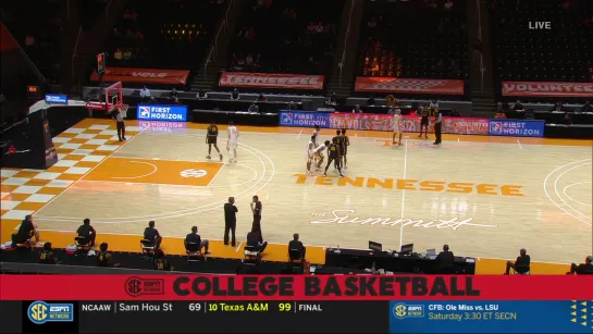 Appalachian State Mountaineers at Tennessee Volunteers 15.12.20