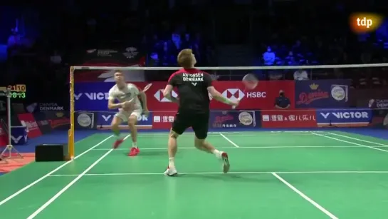 Bdminton - Danisa Denmark Open Final individual masculina GEMKE - ANTONSEN