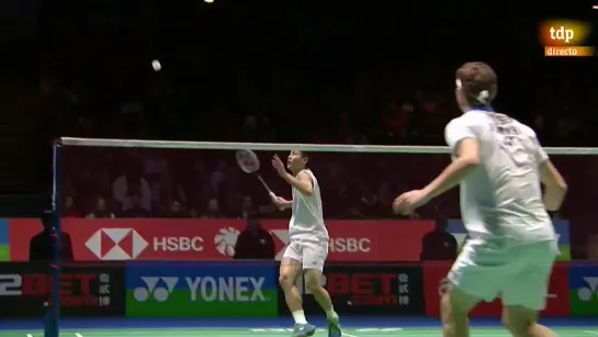 Bdminton - Yonex All England Open Championship Final Viktor Axelsen - Chou Tien Chen - RTVEes