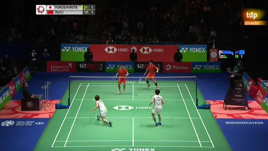 Bdminton - Yonex All England Open Championship Final Y FukushimaSHirota - D YueL Yin Hui -