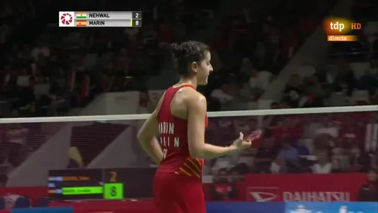 Bdminton - Indonesia Masters 2019 Final Femenina S Nehwal - C Marn - RTVEes