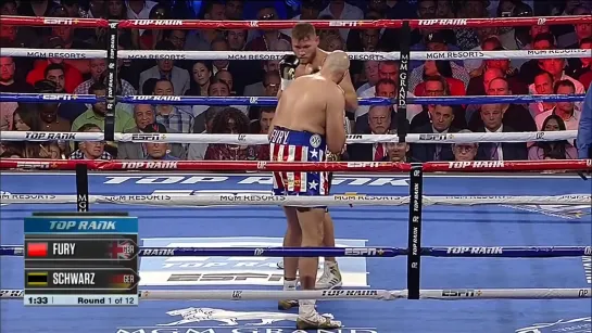 Tyson Fury vs Tom Schwarz 15.06.2019