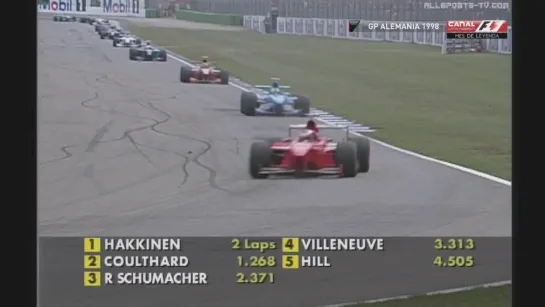 F1 - Gran Premio de Alemania 1998