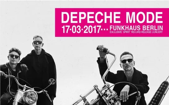 Depeche Mode at Funkhaus, Berlin 2017