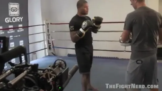 Tyrone Spong - Glory 9 Press Workout