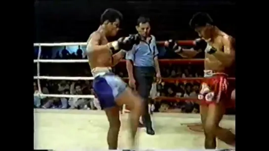 old school muay thai knockout