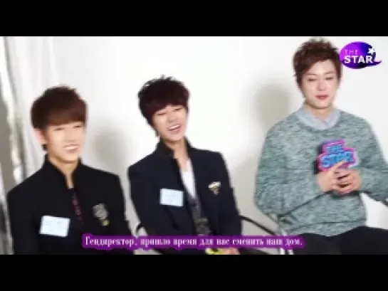 [RUS.SUB] [14.02.2013] [TheSTAR] 보이프렌드(Boyfriend), "우리의 잠 못드는 밤?"