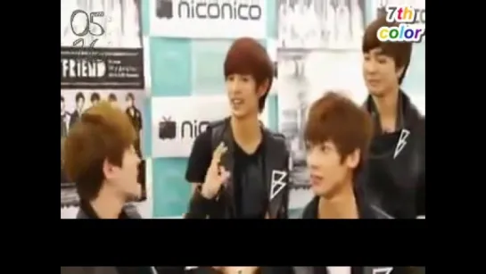 [RUS.SUB][27.03.2014] BOYFRIEND на NicoNico Live - Часть 5