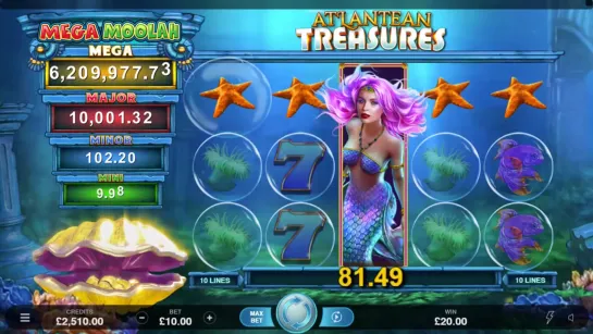 Atlantean Treasures Online Slot