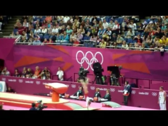 Anastasiya Grishina VT - 2012 Olympics qual