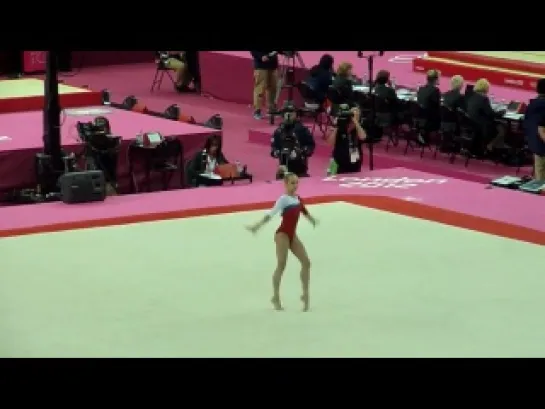 Viktoria Komova FX - 2012 Olympics qual