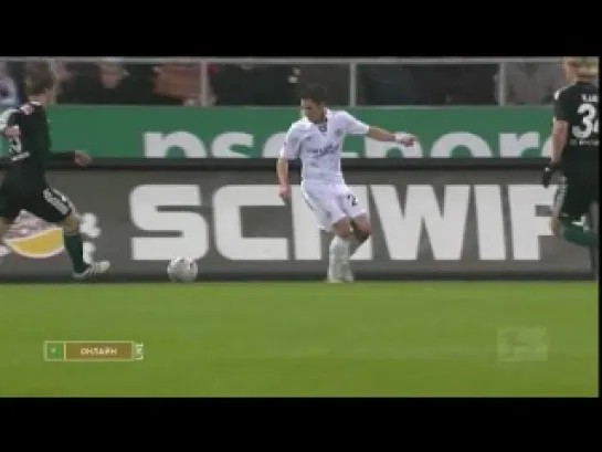 FC St. Pauli - VfL Wolfsburg (полный матч, первый тайм) Season 2010/11