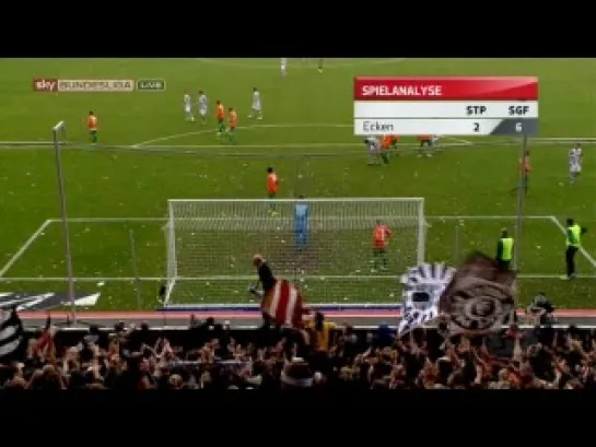 St. Pauli - Greuther Furth (2:2) 05.11.2011 (полный матч, второй тайм) Season 2011/12.