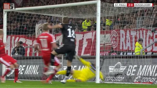 St. Pauli - Fortuna Düsseldorf 4:0 (2. Bundesliga, 14-й тур, 2015/16)