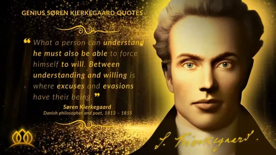 Genius Soren Kierkegaard Quotes to help you LET GO of anxiety and LIVE (Philosophy Quotes)