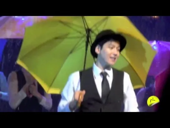 |FANCAM| 140709 @ "Singin' In The Rain" Musical (Baekhyun focus) #8