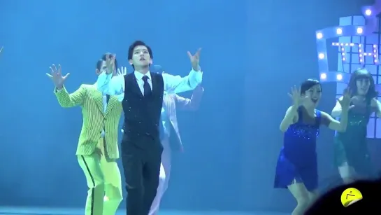 |FANCAM| 140708 @ "Singin' In The Rain" Musical (Baekhyun focus) #2