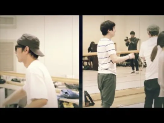 140530 EXO Baekhyun @ Musical [SINGIN' IN THE RAIN] Tap Dancing Rehearsal