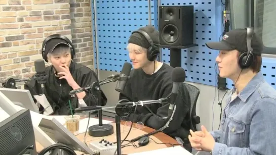 180419 EXO-CBX @ Choi Hwajungs Power Time Radio