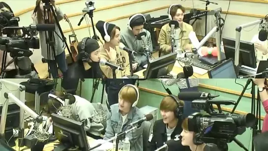 150407 EXO @ SUKIRA Kiss The Radio