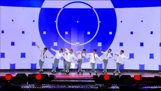 150905 DMC K-pop concert EXO Love me right + Growl