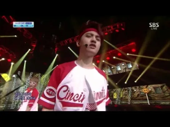 130825 EXO - Growl @ SBS Inkigayo